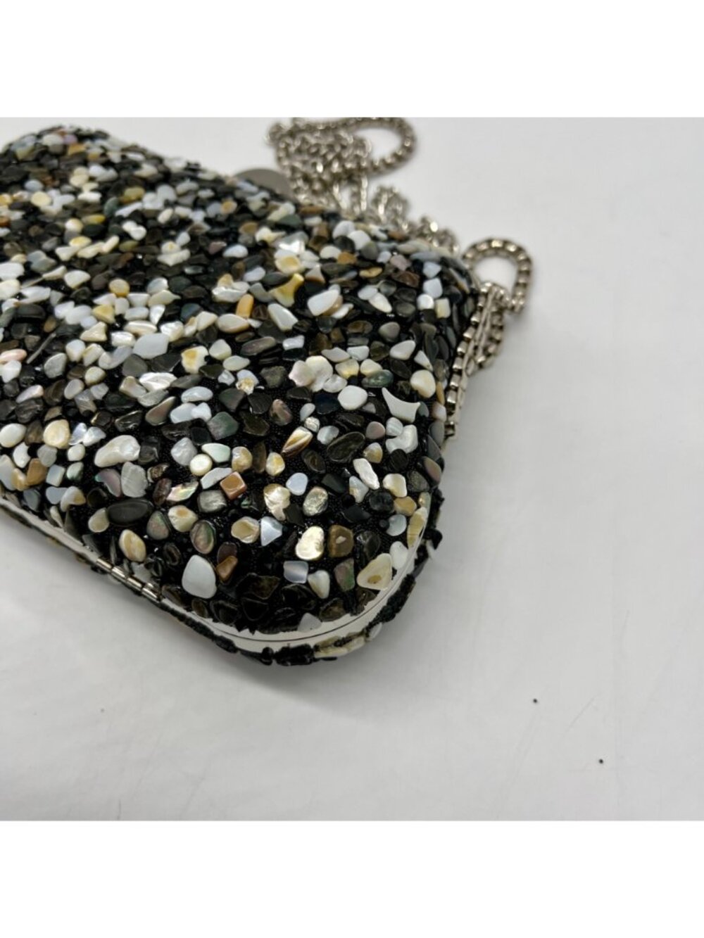 Nina Rock Candy Minaudiere Crystal Life Lock Clutch Bag - Picture 6 of 11